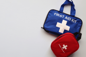 First aid kit procedure